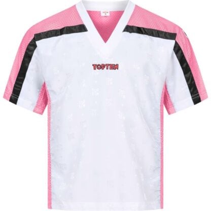 Camiseta cuello V Kickboxing TOP TEN “Mesh”