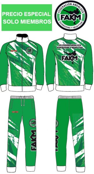  Chandal oficial Federación Andaluza "FAKM"